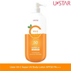 Ustar กันแดดผิวกาย Vit C Super UV Body Lotion SPF50 PA+++ 400 กรัม
