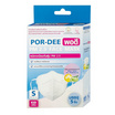POR-DEE พอดี หน้ากากป้องกันฝุ่น PM 2.5 Size S. (KID เด็ก) (แพ็ก 5 ซอง)