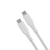 Maktar Type-C to C Cable White รุ่น MKCB-CC-WOV-W12