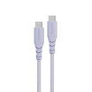 Maktar Type-C to C Cable Purple รุ่น MKCB-CC-WOV-PP12
