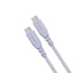 Maktar Type-C to C Cable Purple รุ่น MKCB-CC-WOV-PP12