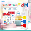 VEXXO Sportec Fun ปลั๊กไฟ รุ่น SF-330