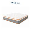 Wellplus (อัดสุญญากาศ) ที่นอนสปริงพรีเมียมเสริมยางพาราเเท้ รุ่น Hoop หนา 12 นิ้ว