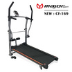 Major Sport ลู่วิ่งระบบสายพานไม่ใช้ไฟฟ้าพร้อมแขนโยก รุ่น CF-169(สีเทา)