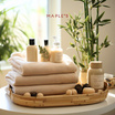 MAPLE'S ผ้าขนหนูใยไผ่คอตตอน เบจ