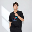 CP ALL เสื้อยืดคอวาย สีดำ Unisex