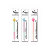 Golden ปากกาเจลแฟนซีหัวใจลบได้ 0.5 มม. ด้ามคละสี (แพ็ก 3 ด้าม)