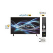 SHARP ทีวีแอลอีดี 65 นิ้ว (4K, LED, GOOGLE TV) 4T-C65HJ6000X