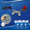SET GIFT CARD SONY PLAYSTATION 500B. 3 ใบ + แผ่นผ้าทอโพลีเอสเตอร์ LOGO PLAYSTATION 3 ชิ้น