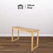 Home Best โต๊ะบาร์ไม้ยางพารา ขนาด 120x40x74 cm.