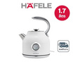 HAFELE กาต้มน้ำร้อนไฟฟ้าสไตล์วินเทจ ขนาด 1.7 ลิตร สีขาว รุ่น 495.19.502