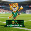 2026 World Cup Series ฟิกเกอร์มาสคอต ฟุตบอลโลก 2026 รุ่น Pitch Edition Stadium B ขนาด 6ซม.