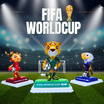 2026 World Cup Series ฟิกเกอร์มาสคอต ฟุตบอลโลก 2026 รุ่น Base Edition 9ซม.