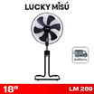 Lucky Misu พัดลมอุตสาหกรรม ขากบ 18 นิ้ว รุ่น LM 289
