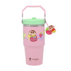 กระบอกน้ำ All Cafe ชินจัง macaron buddy (สีชมพู)22oz.