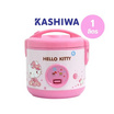 Kashiwa หม้อหุงข้าวไฟฟ้า ลาย HELLO KITTY ความจุ 1 ลิตร รุ่น RC-112