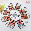 Obuse พาเลทตาและแก้ม Eyeshadow & Blush Set 16.5 กรัม