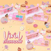 Obuse พาเลทอายแชโดว์ Vivid Eyeshadow 13.2 กรัม
