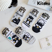 Kitaku Badbadtzmaru ถุงเท้าข้อสั้น 1 เซต 5 คู่ Free size