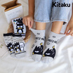 Kitaku Badbadtzmaru ถุงเท้าข้อสั้น 1 เซต 5 คู่ Free size