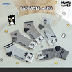 MUMU DUNGO Badbadtzmaru ถุงเท้าหุ้มข้อ 1 เซต 5 คู่ Free size
