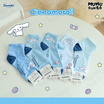 MUMU DUNGO Cinnamoroll ถุงเท้าหุ้มข้อ 1 เซต 5 คู่ Free size