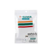 ถุงเท้าเยื่อไผ่ข้อสั้น ลาย 7-Eleven ขนาด 23-25 CM. สีขาว แพ็ก 2 ชิ้น