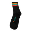ถุงเท้าเยื่อไผ่ข้อยาว ลาย 7-Eleven  ขนาด 25-27 CM. สีดำ แพ็ก 2 ชิ้น