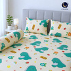 Charm ผ้าปูรวมนวม Baby Dino 3.5ft 4pcs