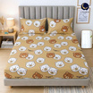 Charm ผ้าปูไม่รวมนวม Tiger Bear 5ft 3pcs