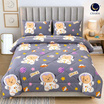 Charm ผ้าปูรวมนวม Galaxy Bear 3.5ft 3pcs