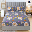 Charm ผ้าปูรวมนวม Galaxy Bear 3.5ft 3pcs