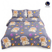 Charm ผ้าปูรวมนวม Galaxy Bear 3.5ft 3pcs