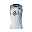 เสื้อวอลเลย์บอลทีมชาติชายแขนกุด ขาว