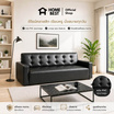 Home Best โซฟาหนัง PVC 3 ที่นั่ง รุ่น Grand
