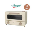 Seagull เตาอบไอน้ำไฟฟ้า ความจุ 12 ลิตร สีครีม รุ่น SEO-003-CR