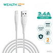 Wealth สายชาร์จ USB-A to L X40L (แพ็ก 50 ชิ้น)