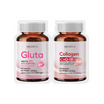 MEDITA คอลลาเจน คิวเทน บรรจุ 30 แคปซูล+กลูต้า บรรจุ 35 แคปซูล