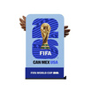 2026 World Cup Series ฟิกเกอร์มาสคอตพร้อมฐาน รุ่น Base Edition อเมริกา ขนาด 6 ซม.