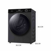 Hisense เครื่องซักอบผ้า ซัก 10.5 กก. อบ 7 กก. รุ่น WD105M3
