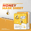 ESFOLIO แผ่นมาส์กหน้า Honey Essence Mask Sheet 25มล (แพ็ก10)