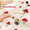 Charm ผ้าปูไม่รวมนวม Red Mushy