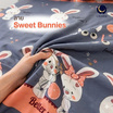 Charm ชุดผ้าปูรวมนวม Sweet Bunnies