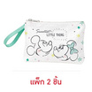 Dissing กระเป๋าผ้า มิคกี้ พกพาสะดวก 20x15 ซม.แพ็ก 2 ชิ้น
