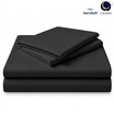 CHARM ชุดผ้าปูที่นอน AeroSoft สี Jet Black