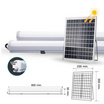 HI-TEK โคมกันน้ำโซล่า LED แสงขาว