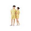 ชุดนอน ลาย Snoopy แขนสั้น+ขาสั้น สีเหลือง
