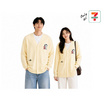 เสื้อคาร์ดิแกน ลาย Snoopy พร้อมปักลาย สีครีม