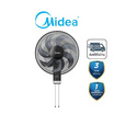 Midea พัดลมติดผนัง 7 ใบพัด 16 นิ้ว  MFW160M0BDK