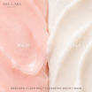 Nee Cara คลีนซิงบาล์ม Clear Melt Cleansing Balm 100มล. #Peach